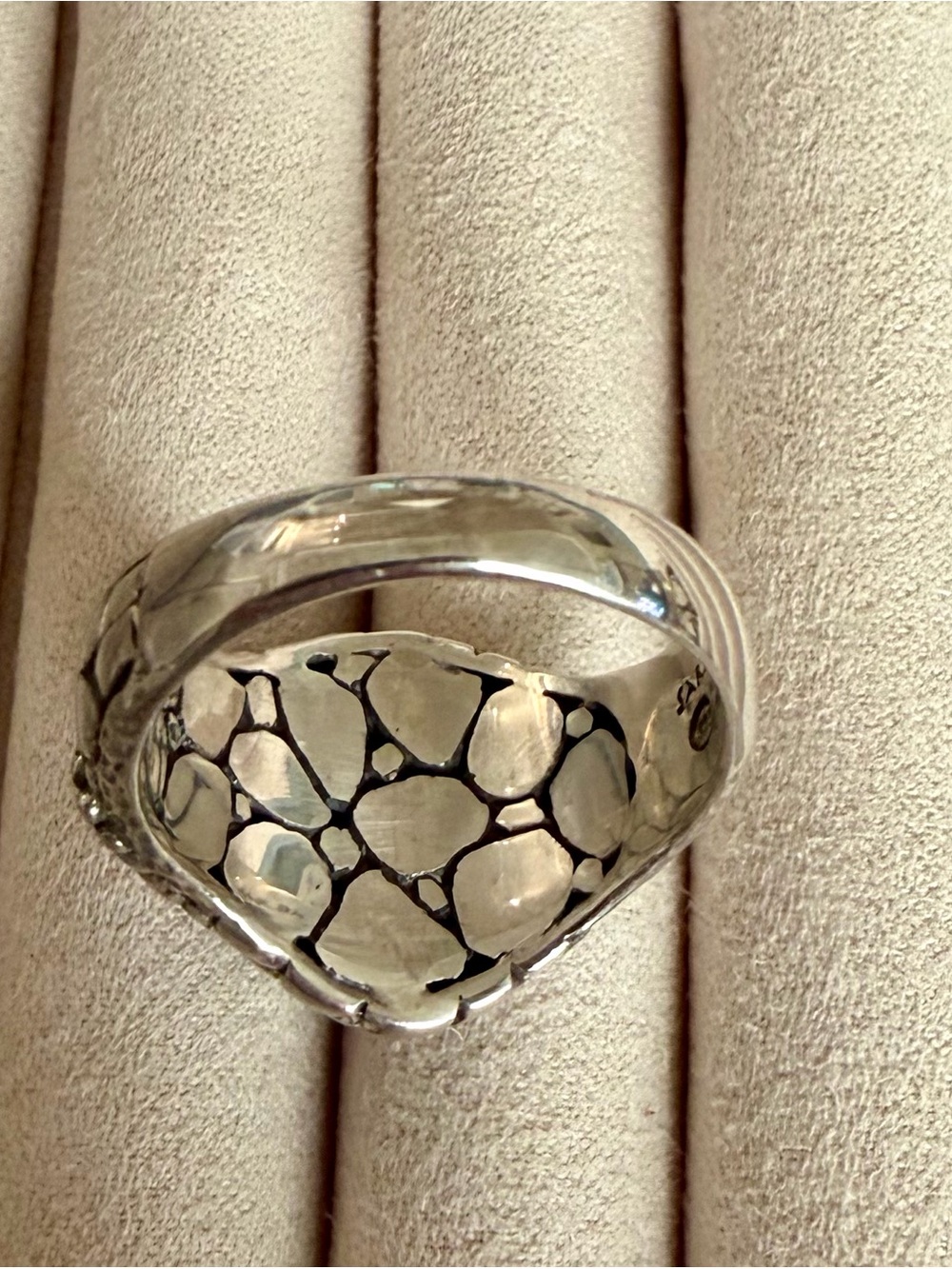 NWOT Sarda Sterling Silver Cat Ring - Picture 2 of 3